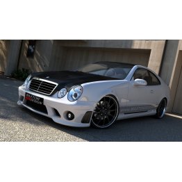 Бампер передний AMG W204 Look на Mercedes CLK W208